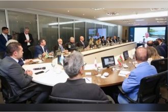 Governadores de direita reunidos no Rio: letalidade policial é maior na maioria dos governos desses gestores (Secom/Gov. RJ)