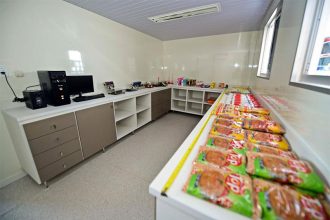 Produtos alimentícios em laboratório do Inmetro: fiscalização na COP30 (Foto: Inmetro/Divulgação)