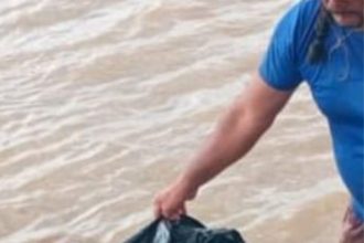 O caso aconteceu no município de Borba, no interior do Amazonas (Foto: WhatsApp/Reprodução)