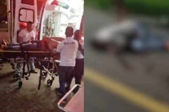 Raimundo José Baraúna, de 48 anos, morreu após chegar no hospital (Foto: WhatsApp/Reprodução)