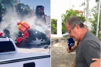 Antônio Benjamin recebeu alvará de soltura e responderá ao processo em liberdade (Foto: WhatsApp/Reprodução)