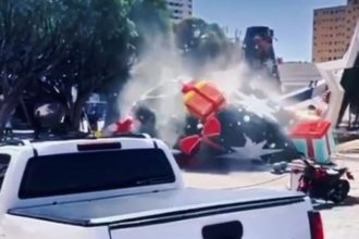 O laudo pericial está previsto para ficar pronto em cerca de 30 dias (Foto: WhatsApp/Reprodução)