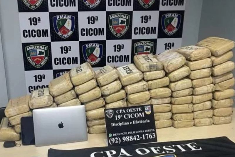 A ação foi conduzida por policiais da 19ª Cicom (Foto: Divulgação)