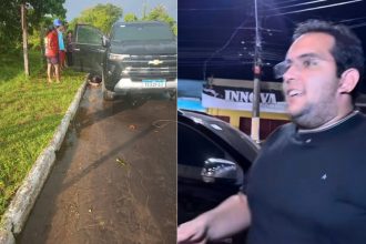Vítima é o parintinense José Ênio Espanholate Sobrinho (Foto: WhatsApp/Reprodução)