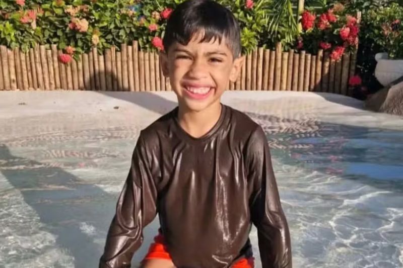 Benício Xavier de Freitas, de 6 anos, morreu após receber doses de adrenalina por via intravenosa (Foto: Rede social/reprodução)