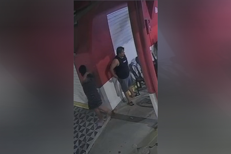 Médico aparece em bar em imagem de câmera de monitoramento (Imagem: PC-AM/Divulgação)