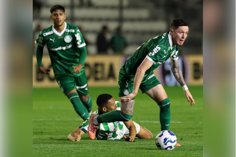 Palmeiras superou o Juventude (RS) com maioria dos jogadores reservas (Foto: Cesar Greco/Palmeiras/by Canon)