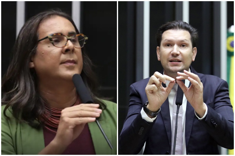 Duda Salabert chamou Gilson Marques de ‘bolsonarista sapatênis’ (Fotos: Bruna Spada e Zeca Ribeiro/Agência Câmara)