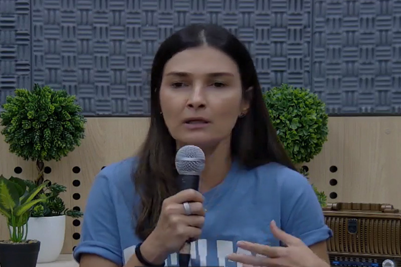 Rebecca Garcia: bioeconomia tem potencial para criação de novos produtos, mas esbarra em logística e fornecimento de matéria-prima (Imagem: Facebook/Reprodução)