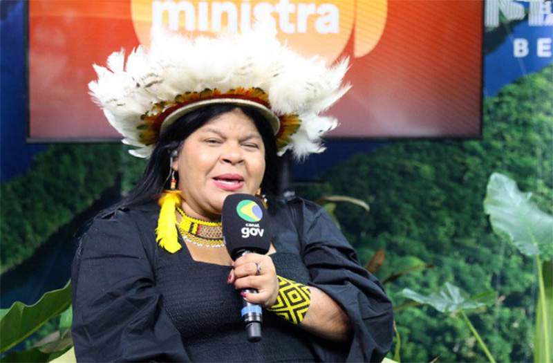 Sônia Guajajara defende financiamento para povos indígenas (Foto: Daniel Hiroshi/EBC)