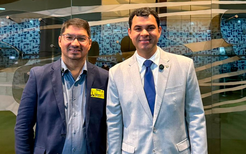 Prefeito de Urucurituba e Saullo Vianna