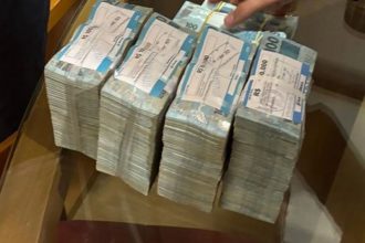 PF apreendeu R$ 430 mil na casa de Sóstenes em espécie (Foto: PF/Divulgação)