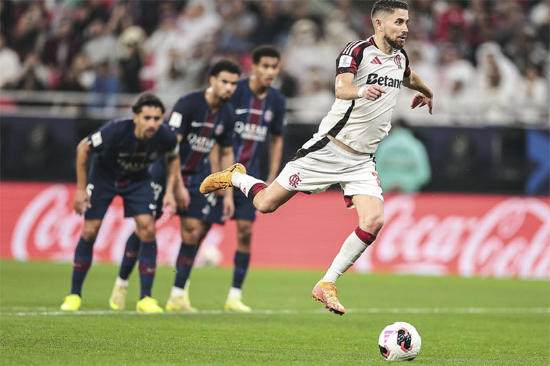 Jorginho marcou o gol de empate no tempo regulamentar, mas Flamengo perdeu título nos pênaltis (Foto: Gilvan de Souza/Flamengo)