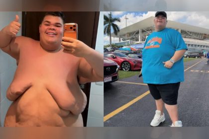 Gordão XJ mostrou o antes e o depois de perder peso (Imagem: Instagram/Reprodução)