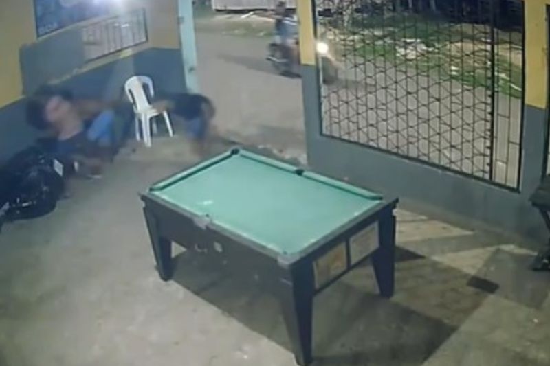 O caso aconteceu no município de Coari, a 363 quilômetros de Manaus (Foto: WhatsApp/Reprodução)