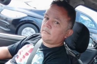 Durante a internação, Gilson da Silva, de 57 anos, complicações sérias (Foto: WhatsApp/Reprodução)