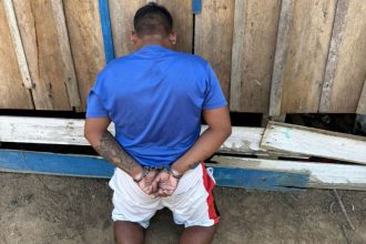 Segundo a Polícia Civil do Amazonas, no momento da prisão, ele confessou o crime (Foto: WhatsApp/Reprodução)