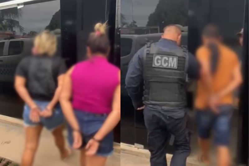 Um homem de 46 anos e duas irmãs, de 26 e 39 anos, foram presos pela Polícia Civil (Foto: Divulgação)