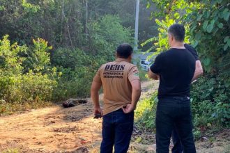 José Brito era o suspeito da morte de Isabel Cristina Lopes Simplício, 55 anos, mãe da influenciadora Isabelly Aurora (Foto: WhatsApp/Reprodução)