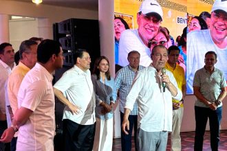 Omar Aziz e Eduardo Braga