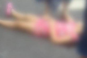 Flávia Rafaely Santos dos Santos, 6 anos, não resistiu aos graves ferimentos (Foto: WhastApp/Reprodução)