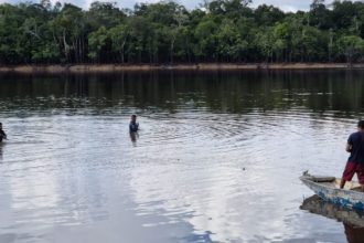 Buscas estão sendo realizadas, mas, até o momento, nenhum vestígio do desaparecido foi encontrado (Foto: WhatsApp/Reprodução)