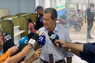 O fundador do Hospital Santa Júlia, médico Édson Sarkis, prestou depoimento na Polícia Civil (Foto: WhatsApp/Reprodução)