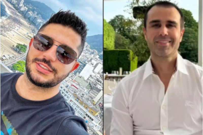 Luís Roberto e Vinícius dos Santos foram mortos por colega de profissão (Fotos: Instagram/Reprodução)