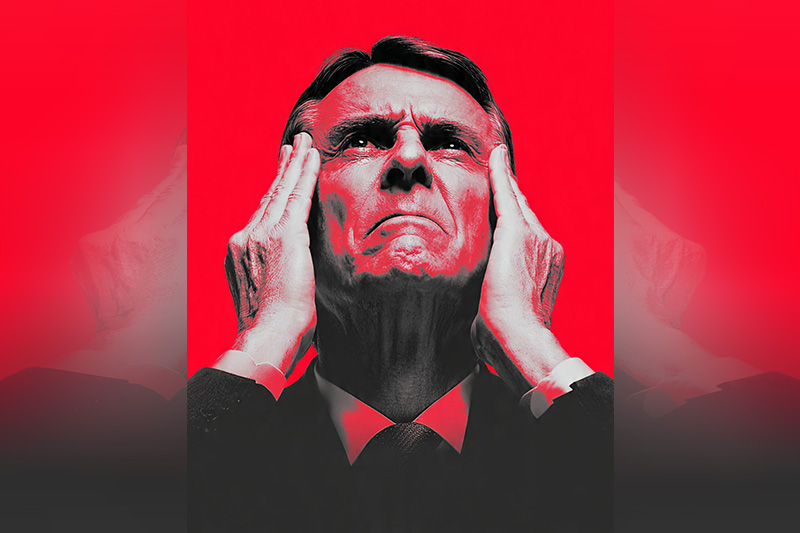Aparelho de ar-condicionado perturba Bolsonaro em sala da PF (Imagem ilustrativa gerada por IA/Meta)