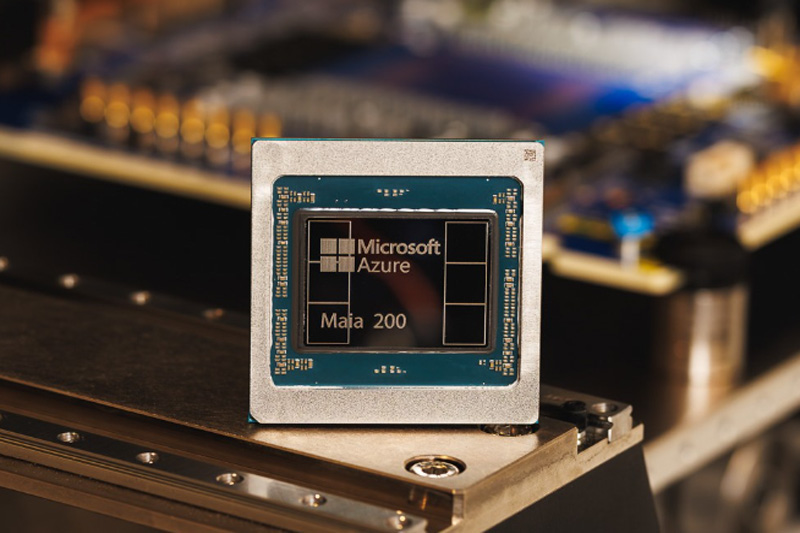 Chip Maia 200: Microsoft informa que reduz custos de inferência (Foto: Microsoft/Divulgação)