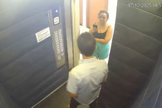 Daiane Alves Souza discutiu com síndico na saída de elevador, última vez que foi vista viva (Imagem: PCGO/Divulgação)