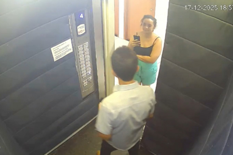 Daiane Alves Souza discutiu com síndico na saída de elevador, última vez que foi vista viva (Imagem: PCGO/Divulgação)