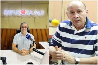 Daniel Anzoategui assume horário das 7h na Rádio Difusora no lugar de e Valdir (Fotos: Divulgação e Facebook/Reprodução)
