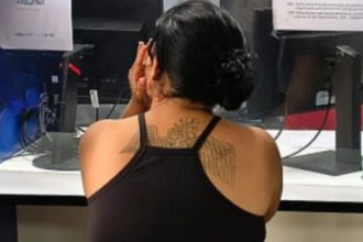 Daniele dos Santos Brandão era procurada pelos crimes de homicídio e tráfico de drogas (Foto: Divulgação)