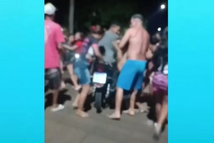 O homem identificado apenas pelo apelido de “Dino” não resistiu aos ferimentos (Foto: WhatsApp/Reprodução)