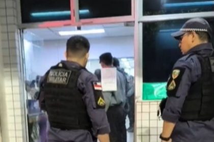 Segundo a Polícia Militar, a agressão ocorreu durante uma discussão familiar (Foto: Facebook/reprodução)