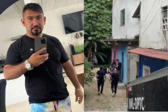 Luiz Tarcízio Xavier de Souza Filho, de 49 anos, foi assassinado no bairro Cidade Nova (Foto: WhatsApp/Reprodução)
