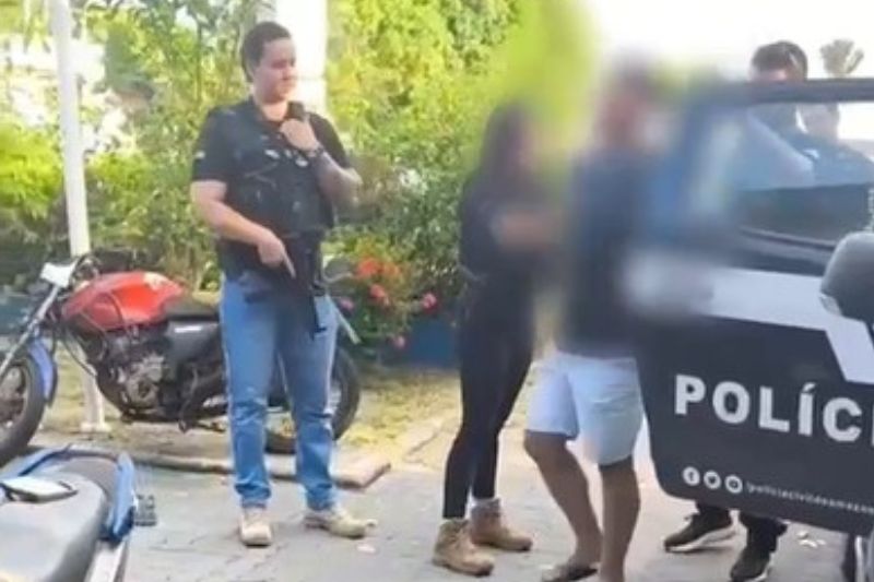 O homem de 27 anos foi preso pela Polícia Civil do Amazonas (Foto: WhatsApp/Reprodução)