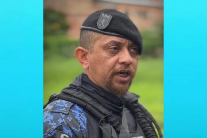 Roberto Alves Silva, de 45 anos, confessou ter matado o comerciante Davidson Moreira de Oliveira, de 42 anos, e alegou legítima defesa (Foto: WhatsApp/Reprodução)
