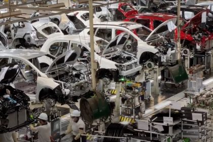 Fábrica da Toyota em Sorocaba (SP): recursos do BNDES para adquirir novas máquinas (Imagem: YouTube/Reprodução)