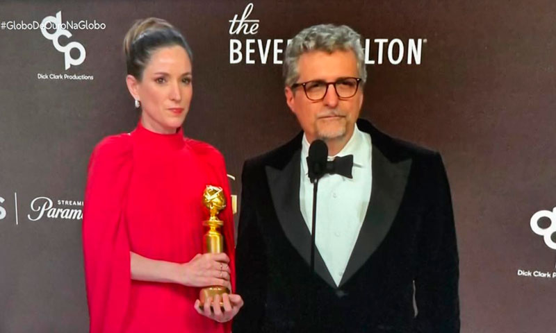 Emilie Lesclaux e Kleber Mendonça Filho