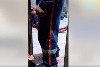 O caso aconteceu no município de Coari, a 363 quilômetros de Manaus (Foto: WhatsApp/Reprodução)