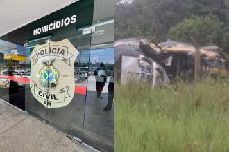 O suspeito é investigado por tentativa de homicídio contra uma idosa (Foto: WhatsApp/Reprodução)