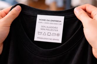 Etiqueta de roupas