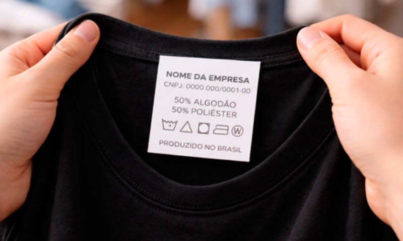 Etiqueta de roupas