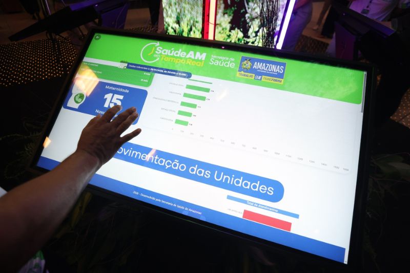 Portal em tempo real (Foto:  Divulgação/Secom)