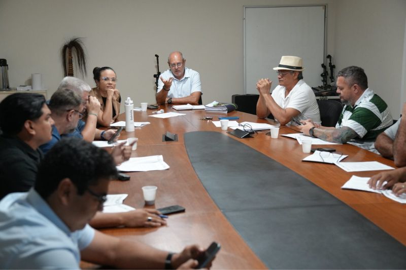 Reunião com dirigentes das escolas de samba (Aguilar Abecassis / Secretaria de Cultura e Economia Criativa)