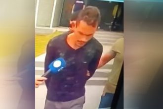 Adelson Nascimento da Silva foi preso na casa de familiares. Ele estava foragido desde 2024 (Imagem: WhatsApp/Reprodução)