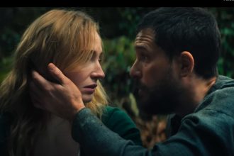 Sophie Turner e Kit Harington em cena de The Dreadfu: beijo difícil (Imagem: YouTube/Reprodução)