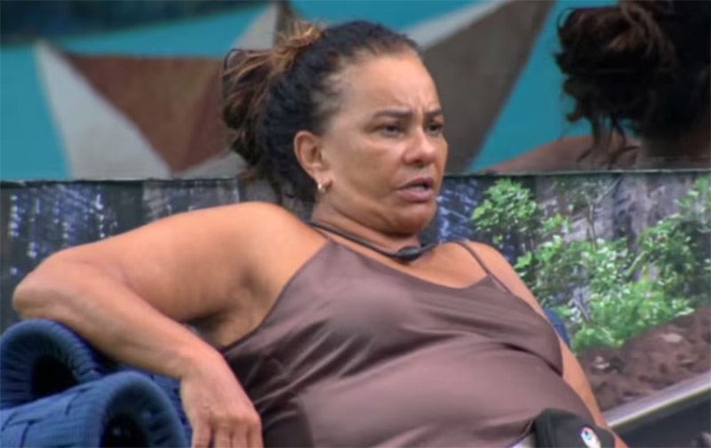 Atriz Solange Couto gerou nova polêmica com declaração no BBB 26 (Imagem: Globoplay/Reprodução)